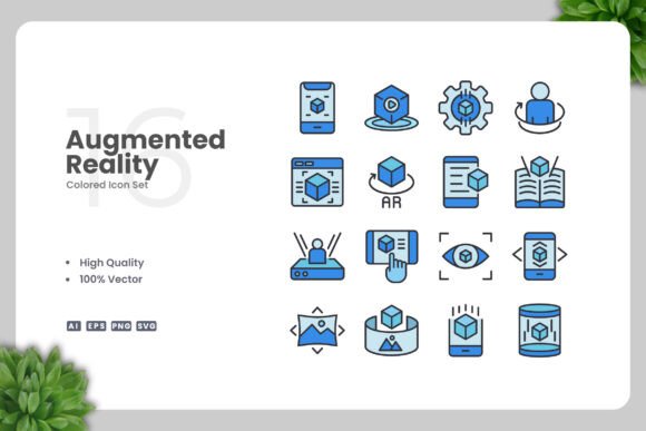 Augmented Reality Color Icons for Modern Branding
