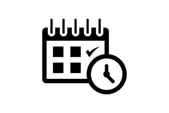 Calendar Clock Schedule Icon