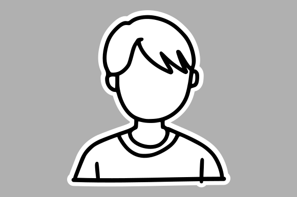 Faceless Cartoon Figure Graphics for Modern Editorial Design