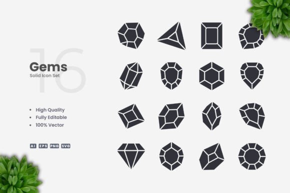 Gems Solid Graphics