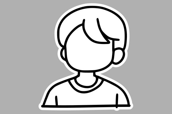 Hand-Drawn Faceless Avatar for Local Branding