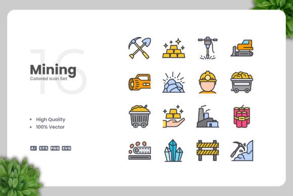 Mining Color Icons Graphics